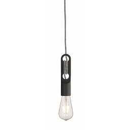 Závěsné svítidlo BRIO černé E27 4W 400lm 2700K - PAN Obrázek pro produkt Závěsné svítidlo BRIO černé E27 4W 400lm 2700K - PAN