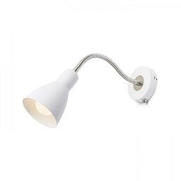 KAYA nástěnná bílá matný nikl 230V E27 28W - RED - DESIGN RENDL Obrázek pro produkt KAYA nástěnná bílá matný nikl 230V E27 28W - RED - DESIGN RENDL