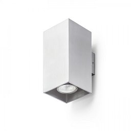 AGATE II nástěnná česaný hliník 230V GU10 2x35W - RED - DESIGN RENDL Obrázek pro produkt AGATE II nástěnná česaný hliník 230V GU10 2x35W - RED - DESIGN RENDL