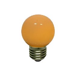 DECOLED LED žárovka, žlutá, patice E27 Obrázek pro produkt DECOLED LED žárovka, žlutá, patice E27