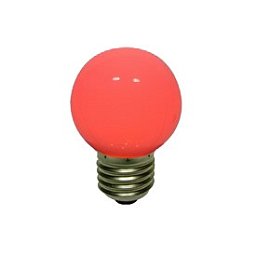 DECOLED LED žárovka, červená, patice E27 Obrázek pro produkt DECOLED LED žárovka, červená, patice E27