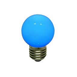 DECOLED LED žárovka, modrá, patice E27 Obrázek pro produkt DECOLED LED žárovka, modrá, patice E27