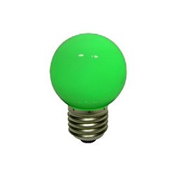 DECOLED LED žárovka, zelená, patice E27 Obrázek pro produkt DECOLED LED žárovka, zelená, patice E27