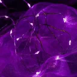 DECOLED LED světelný řetěz na baterie, růžová, 20 diod, 2,3 m Obrázek pro produkt DECOLED LED světelný řetěz na baterie, růžová, 20 diod, 2,3 m