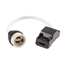 QUICK CONNNECTOR GU10 - BIG WHITE (SLV) Obrázek pro produkt QUICK CONNNECTOR GU10 - BIG WHITE (SLV)