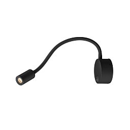 DIO FLEX PLATE LED, LED nástěnné svítidlo černé 2700K - BIG WHITE (SLV) Obrázek pro produkt DIO FLEX PLATE LED, LED nástěnné svítidlo černé 2700K - BIG WHITE (SLV)