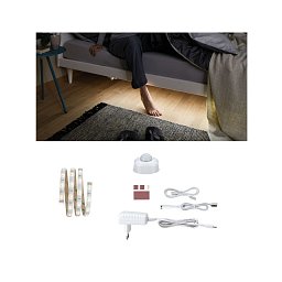 YourLED Night Comfort sada 1m teplá bílá Bettlicht pohybový senzor - PAULMANN Obrázek pro produkt YourLED Night Comfort sada 1m teplá bílá Bettlicht pohybový senzor - PAULMANN