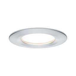 Vestavné svítidlo LED Nova kruhové 1x6,5W hliník broušený nevýklopné - PAULMANN Obrázek pro produkt Vestavné svítidlo LED Nova kruhové 1x6,5W hliník broušený nevýklopné - PAULMANN