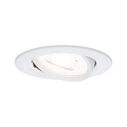 Vestavné svítidlo LED Nova kruhové 1x6,5W GU10 bílá mat nastavitelné 3-krokové-stmívatelné - PAULMANN Obrázek pro produkt Vestavné svítidlo LED Nova kruhové 1x6,5W GU10 bílá mat nastavitelné 3-krokové-stmívatelné - PAULMANN