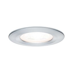 Vestavné svítidlo LED Nova kruhové 1x6,5W GU10 hliník broušený nevýklopné 3-krokové-stmívatelné - PAULMANN Obrázek pro produkt Vestavné svítidlo LED Nova kruhové 1x6,5W GU10 hliník broušený nevýklopné 3-krokové-stmívatelné - PAULMANN