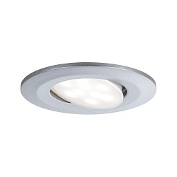 Vestavné svítidlo LED Calla kruhové 1x6W matný chrom výklopné - PAULMANN Obrázek pro produkt Vestavné svítidlo LED Calla kruhové 1x6W matný chrom výklopné - PAULMANN