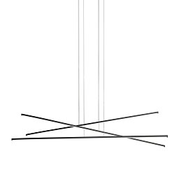 Závěsné svítidlo Straight_P3 LED 49W CRI90 2700K 2348lm černé - LINEA LIGHT Obrázek pro produkt Závěsné svítidlo Straight_P3 LED 49W CRI90 2700K 2348lm černé - LINEA LIGHT
