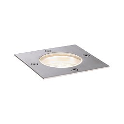 Plug & Shine zemní svítidlo hranaté IP65 3000K 4W 24V stříbrná - PAULMANN Obrázek pro produkt Plug & Shine zemní svítidlo hranaté IP65 3000K 4W 24V stříbrná - PAULMANN