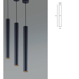 Závěsné svítidlo TUBULAR 40 LED 16W Ø40mm 3000K 485lm - BPM (starý kód 20192.04.PN.BK.D20.3K)
Obrázek pro produkt Závěsné svítidlo TUBULAR 40 LED 16W Ø40mm 3000K 485lm - BPM (starý kód 20192.04.PN.BK.D20.3K)