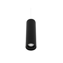 Závěsné svítidlo TUBE LED 6,2W 3000K 540lm černé (9050.15.BK-BK.D60.3K) - BPM Obrázek pro produkt Závěsné svítidlo TUBE LED 6,2W 3000K 540lm černé (9050.15.BK-BK.D60.3K) - BPM