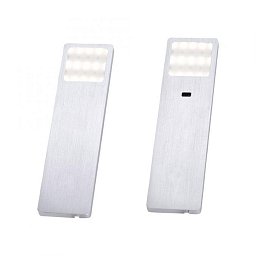 HELENA LED skříňková svítidla, hliník, hranaté, design 3000K - PAUL NEUHAUS Obrázek pro produkt HELENA LED skříňková svítidla, hliník, hranaté, design 3000K - PAUL NEUHAUS
