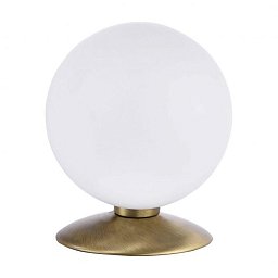 BUBBA LED koule, stolní lampa, staromosaz 3000K - PAUL NEUHAUS Obrázek pro produkt BUBBA LED koule, stolní lampa, staromosaz 3000K - PAUL NEUHAUS
