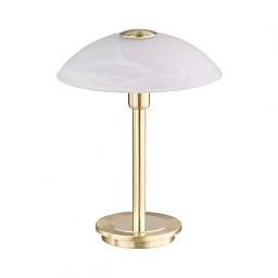 ENOVA Stolní lampa, matná mosaz, kruhové, sklo 3000K (náhrada 4026-60) - PAUL NEUHAUS Obrázek pro produkt ENOVA Stolní lampa, matná mosaz, kruhové, sklo 3000K (náhrada 4026-60) - PAUL NEUHAUS