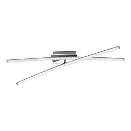 SIMON LED stropní svítidlo, 2-ramenné, ocel, design 3000K - LEUCHTEN DIREKT / JUST LIGHT Obrázek pro produkt SIMON LED stropní svítidlo, 2-ramenné, ocel, design 3000K - LEUCHTEN DIREKT / JUST LIGHT