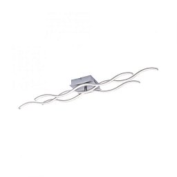 WAVE LED stropní svítidlo, 3-ramenné, design vlny, ocel 3000K - LEUCHTEN DIREKT / JUST LIGHT Obrázek pro produkt WAVE LED stropní svítidlo, 3-ramenné, design vlny, ocel 3000K - LEUCHTEN DIREKT / JUST LIGHT
