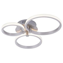 JOHANNA LED stropní svítidlo, moderní kruhy, ocel 3000K - LEUCHTEN DIREKT / JUST LIGHT Obrázek pro produkt JOHANNA LED stropní svítidlo, moderní kruhy, ocel 3000K - LEUCHTEN DIREKT / JUST LIGHT