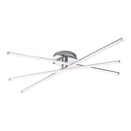 SIMON LED stropní svítidlo, ocel, otočná světelná ramena 3000K - LEUCHTEN DIREKT / JUST LIGHT Obrázek pro produkt SIMON LED stropní svítidlo, ocel, otočná světelná ramena 3000K - LEUCHTEN DIREKT / JUST LIGHT