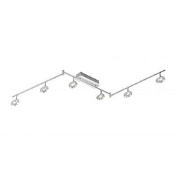 SILEDA LED bodové lištové svítidlo, 6-ramenné, nastavitelné 3000K - PAUL NEUHAUS Obrázek pro produkt SILEDA LED bodové lištové svítidlo, 6-ramenné, nastavitelné 3000K - PAUL NEUHAUS