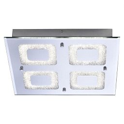 LISA LED stropní svítidlo, 4-ramenné, chrom, hranaté 4000K - LEUCHTEN DIREKT / JUST LIGHT Obrázek pro produkt LISA LED stropní svítidlo, 4-ramenné, chrom, hranaté 4000K - LEUCHTEN DIREKT / JUST LIGHT