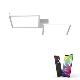 Q-ROSA LED stropní svítidlo Smart-Home s měnitelnou teplotou chromatičnosti vč. dálkového ovladače stmívatelné ZigBee 2700-5000K - PAUL NEUHAUS Obrázek pro produkt Q-ROSA LED stropní svítidlo Smart-Home s měnitelnou teplotou chromatičnosti vč. dálkového ovladače stmívatelné ZigBee 2700-5000K - PAUL NEUHAUS