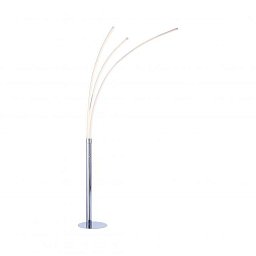Stojací svítidlo MAJA LED, moderní chrom, 3-ramenné 3000K - LEUCHTEN DIREKT / JUST LIGHT Obrázek pro produkt Stojací svítidlo MAJA LED, moderní chrom, 3-ramenné 3000K - LEUCHTEN DIREKT / JUST LIGHT