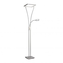MARIAN LED stojací lampa se čtecím ramenem, ocel, moderní 3000K - LEUCHTEN DIREKT / JUST LIGHT Obrázek pro produkt MARIAN LED stojací lampa se čtecím ramenem, ocel, moderní 3000K - LEUCHTEN DIREKT / JUST LIGHT