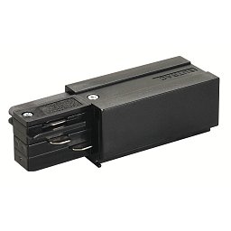 Systémové svítidlo EUTRAC napájení pravá černá 230V - BIG WHITE (SLV) Obrázek pro produkt Systémové svítidlo EUTRAC napájení pravá černá 230V - BIG WHITE (SLV)