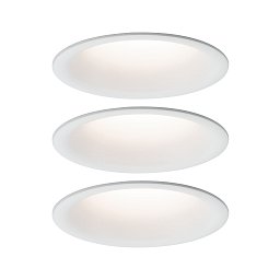 Vestavné svítidlo LED Cymbal 3x6,8W bílá mat proti oslnění stmívatelné - PAULMANN Obrázek pro produkt Vestavné svítidlo LED Cymbal 3x6,8W bílá mat proti oslnění stmívatelné - PAULMANN