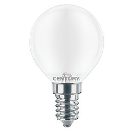 LED FILAMENT MINI GLOBE SATEN 4W E14 4000K 470Lm 360d DIMM 45x80mm IP20 - CENTURY Obrázek pro produkt LED FILAMENT MINI GLOBE SATEN 4W E14 4000K 470Lm 360d DIMM 45x80mm IP20 - CENTURY