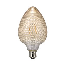 LED žárovka dekorační E27 Avra Basic Line Nut 1,5W jantar - NORDLUX Obrázek pro produkt LED žárovka dekorační E27 Avra Basic Line Nut 1,5W jantar - NORDLUX