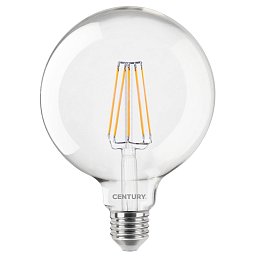 LED FILAMENT GLOBE 125mm ČIRÁ 10W E27 6000K 1521Lm 360d 125x174mm IP20 - CENTURY Obrázek pro produkt LED FILAMENT GLOBE 125mm ČIRÁ 10W E27 6000K 1521Lm 360d 125x174mm IP20 - CENTURY
