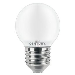 LED FILAMENT MINI GLOBE SATEN 4W E27 4000K 470Lm 360d 45x72mm IP20 - CENTURY Obrázek pro produkt LED FILAMENT MINI GLOBE SATEN 4W E27 4000K 470Lm 360d 45x72mm IP20 - CENTURY