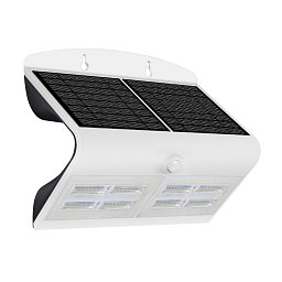 SOLÁRNÍ LED ARCADIA 6,8 SENZOR BÍLÁ 6,8W 4000K 750Lm IP65 - CENTURY Obrázek pro produkt SOLÁRNÍ LED ARCADIA 6,8 SENZOR BÍLÁ 6,8W 4000K 750Lm IP65 - CENTURY