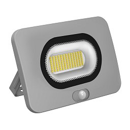 REFLEKTOR LED SHUTTLE SLIM ŠEDÝ SENSOR 50W 4000K 3450Lm 120d 188x59x145mm IP65 - CENTURY Obrázek pro produkt REFLEKTOR LED SHUTTLE SLIM ŠEDÝ SENSOR 50W 4000K 3450Lm 120d 188x59x145mm IP65 - CENTURY