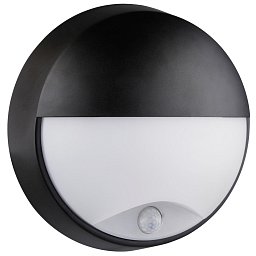 LED SVÍTIDLO OASI TONDA ČERNÉ NAPŮL ZAKRYTÉ SENSOR 14W 4000K 1055Lm 120d IP54 - CENTURY Obrázek pro produkt LED SVÍTIDLO OASI TONDA ČERNÉ NAPŮL ZAKRYTÉ SENSOR 14W 4000K 1055Lm 120d IP54 - CENTURY