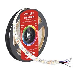 LED pásek ACCENTO PRO 19.2W 60 led/m 96W RGB+4000K 2500Lm Ra80 120d IP20 24VDC - CENTURY Obrázek pro produkt LED pásek ACCENTO PRO 19.2W 60 led/m 96W RGB+4000K 2500Lm Ra80 120d IP20 24VDC - CENTURY