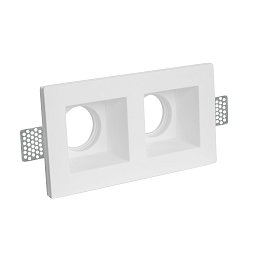 SDK SVÍTIDLO do sádrokartonu JESSY DVOJITÉ 215x120xh55 GU10 IP20 - CENTURY Obrázek pro produkt SDK SVÍTIDLO do sádrokartonu JESSY DVOJITÉ 215x120xh55 GU10 IP20 - CENTURY