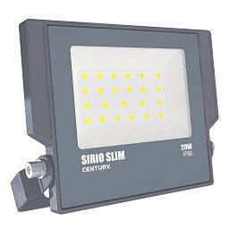 REFLEKTOR LED SIRIO SLIM ČERNÝ 20W 4000K 1800Lm 110d 160x29x147mm IP66 - CENTURY Obrázek pro produkt REFLEKTOR LED SIRIO SLIM ČERNÝ 20W 4000K 1800Lm 110d 160x29x147mm IP66 - CENTURY