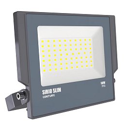 REFLEKTOR LED SIRIO SLIM ČERNÝ 50W 4000K 4500Lm 110d 200x29x178mm IP66 - CENTURY Obrázek pro produkt REFLEKTOR LED SIRIO SLIM ČERNÝ 50W 4000K 4500Lm 110d 200x29x178mm IP66 - CENTURY