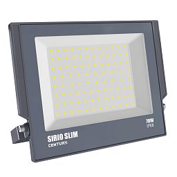 REFLEKTOR LED SIRIO SLIM ČERNÝ 70W 4000K 6300Lm 110d 270x29x230mm IP66 - CENTURY Obrázek pro produkt REFLEKTOR LED SIRIO SLIM ČERNÝ 70W 4000K 6300Lm 110d 270x29x230mm IP66 - CENTURY