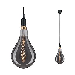 Závěsné svítidlo Neordic Ketil E27 max. 1x20W černá - PAULMANN Obrázek pro produkt Závěsné svítidlo Neordic Ketil E27 max. 1x20W černá - PAULMANN