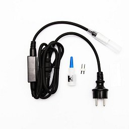 DecoLED Startovací sada pro světelné kabely, černý, IP67 LEDRLSETX11 Obrázek pro produkt DecoLED Startovací sada pro světelné kabely, černý, IP67 LEDRLSETX11