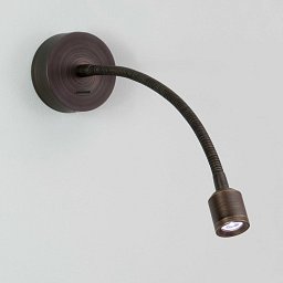 Nástěnné svítidlo pro čtení Fosso s vypínačem LED 2.5W 3000K bronz - ASTRO Lighting Obrázek pro produkt Nástěnné svítidlo pro čtení Fosso s vypínačem LED 2.5W 3000K bronz - ASTRO Lighting