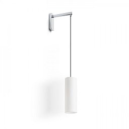HUDSON nástěnná bílá chrom 230V E27 28W - RED - DESIGN RENDL Obrázek pro produkt HUDSON nástěnná bílá chrom 230V E27 28W - RED - DESIGN RENDL
