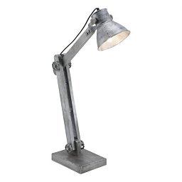 SAMIA Stolní lampa v železném provedení s paticí E27, flexibilní spot se šňůrovým vypínačem a nastavitelnou výškou - LEUCHTEN DIREKT / JUST LIGHT Obrázek pro produkt SAMIA Stolní lampa v železném provedení s paticí E27, flexibilní spot se šňůrovým vypínačem a nastavitelnou výškou - LEUCHTEN DIREKT / JUST LIGHT